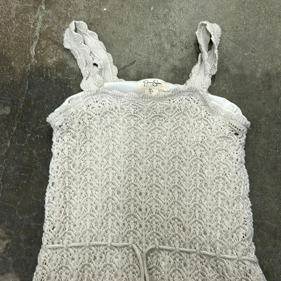 Jessica Simpson lined crochet dress - Picture 3 of 6